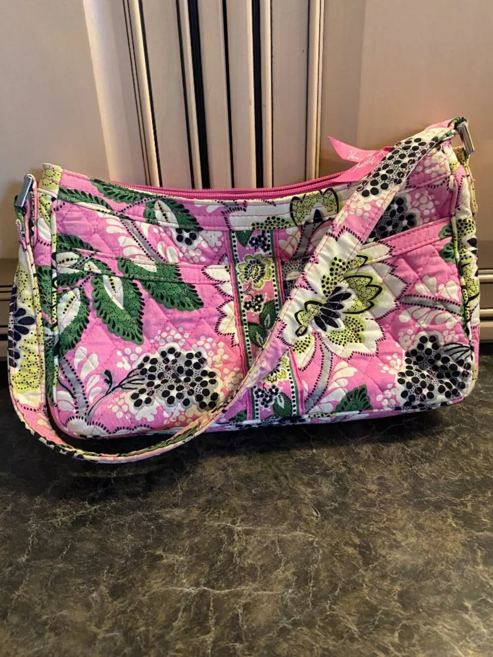 Vera Bradley Sophie in Pricilla Pink Summer Bag